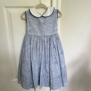 Bella bliss floral dress with Peter Pan collar. Size 4
